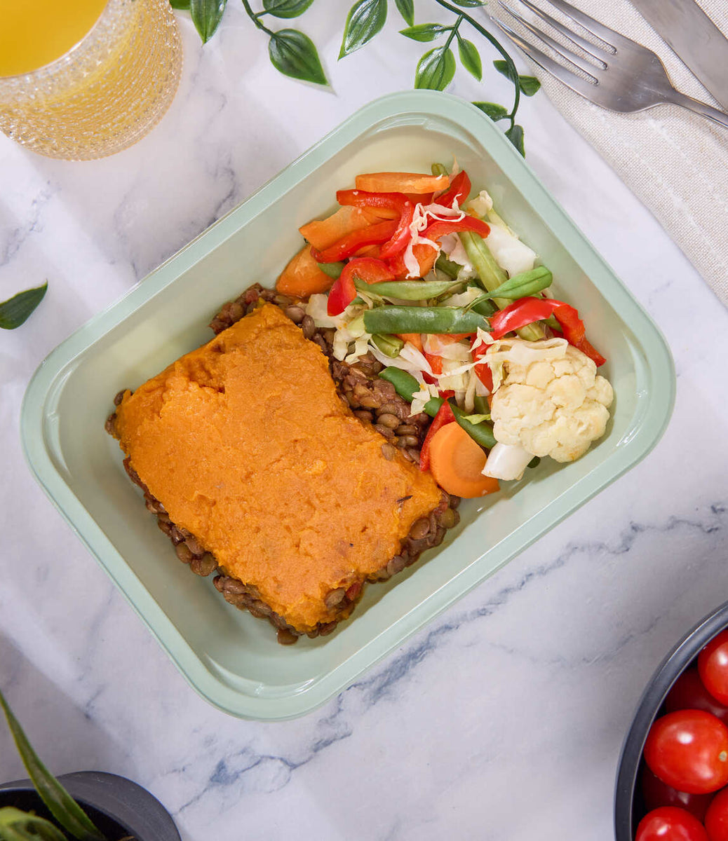 2025 - Vegan Meal Box - Vegan #1 - Lentils Shepherd's Pie - photo0