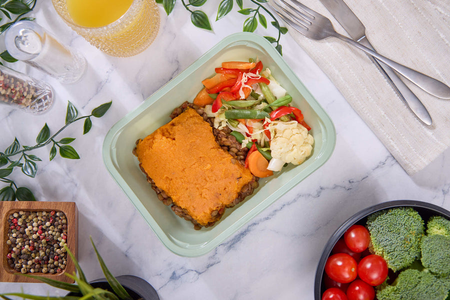 2025 - Vegan Meal Box - Vegan #1 - Lentils Shepherd's Pie - photo0