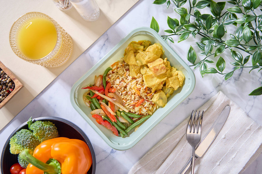 2025 - Vegan Meal Box - Vegan #2 - Thai Mushroom Curry - photo0