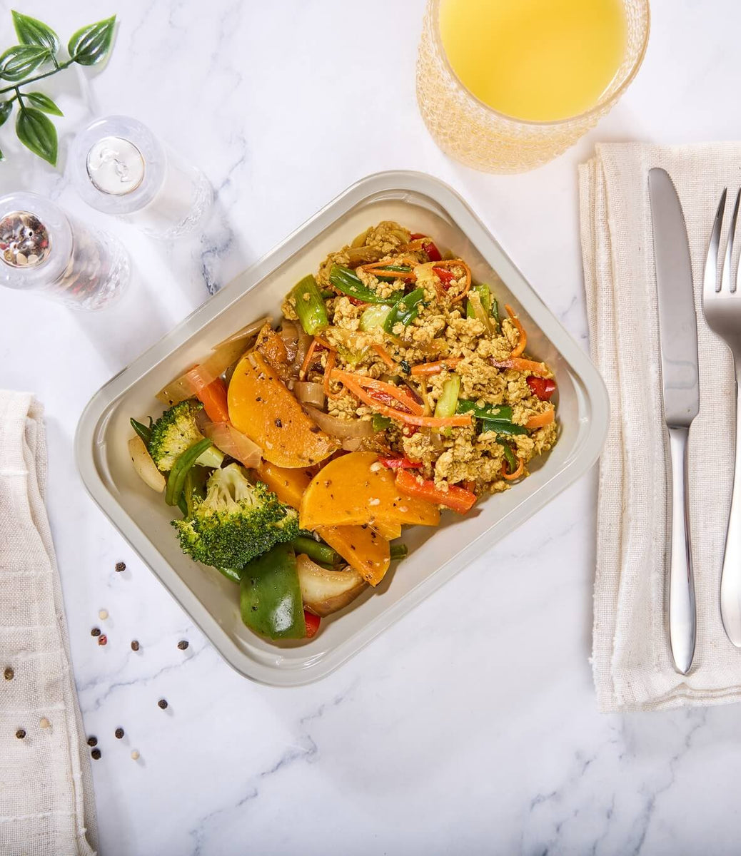 2025 - GLP1 Meal Box - Ground Chicken - Orange Ground Chicken & Veggies - photo0