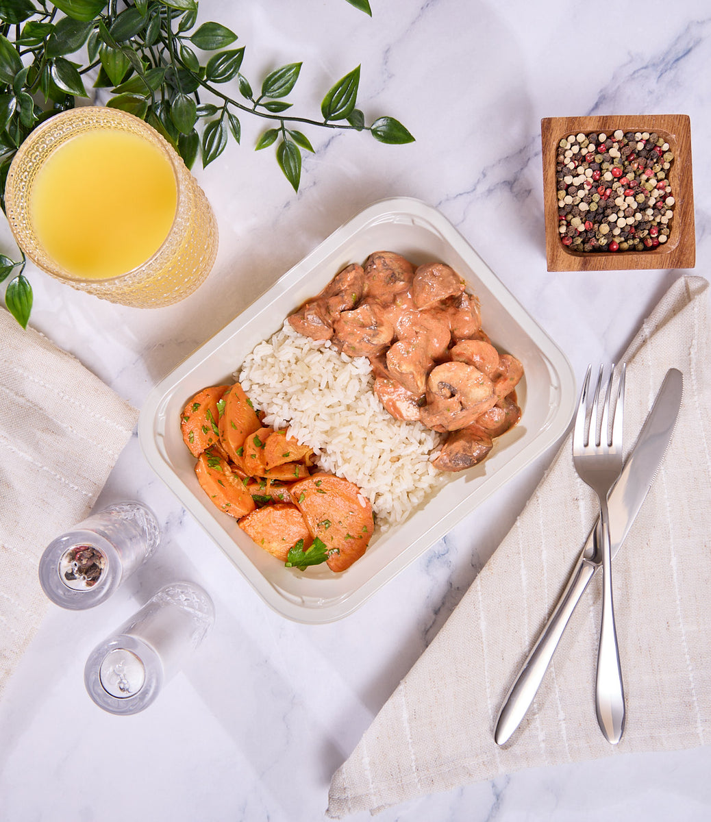 2025 - Vegan Meal Box - Vegan #3 - Vegan Mushroom Stroganoff - photo0