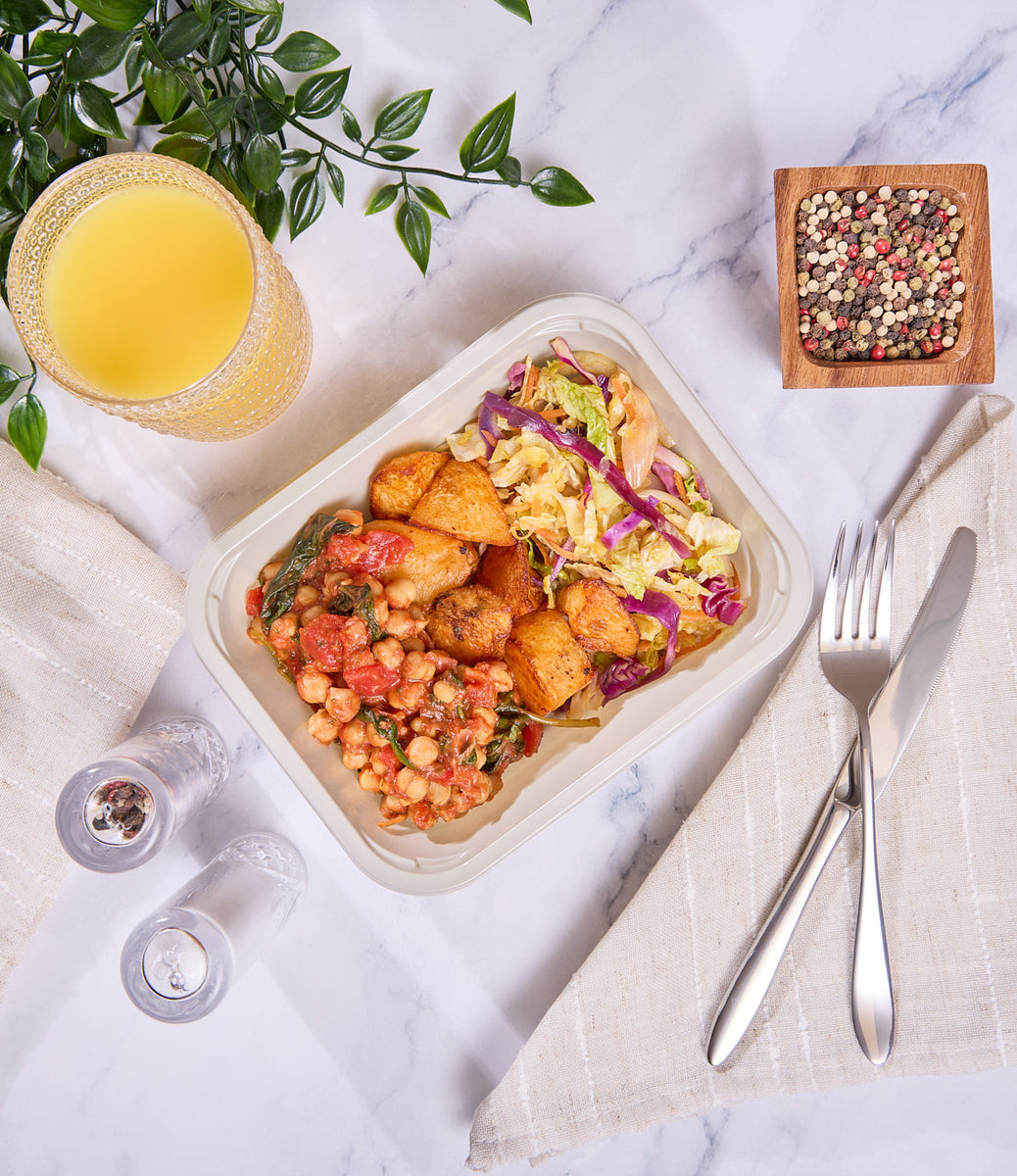 2025 - Vegan Meal Box - Vegan #2 - Tomato Basil Chickpea and Spinach - photo0