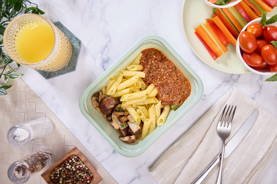2025 - Power Meal Box - Vegan #2 - Mushroom Bolognese - photo0