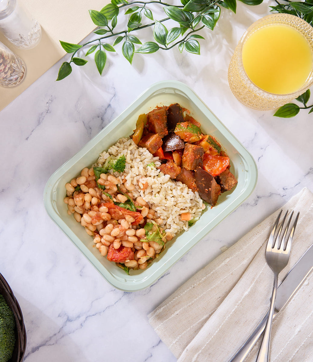 2025 - Power Meal Box - Vegan #3 - White Beans and Spinach Stew - photo0