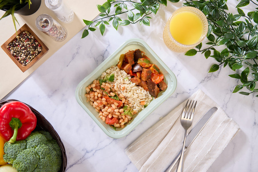 2025 - Power Meal Box - Vegan #3 - White Beans and Spinach Stew - photo0