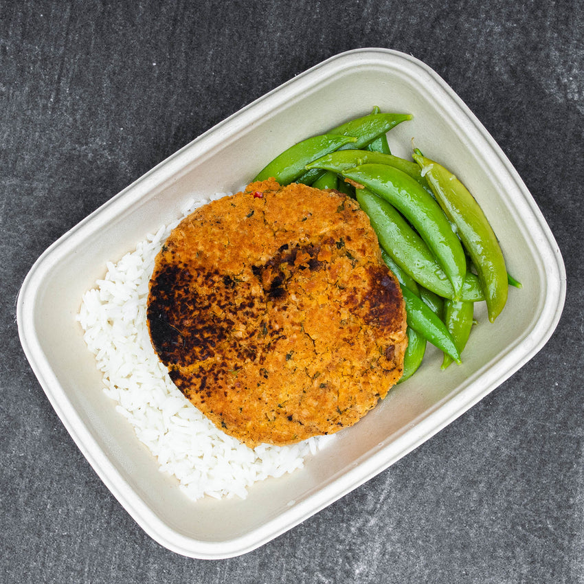 Vegan Meal Box - Vegan #7 - Falafel Burger - photo0