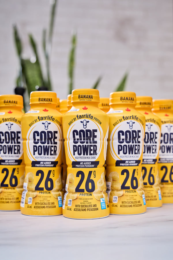 2025 - Core Power Banana - Fairlife 26g High Protein Shake (12 Pack) - photo0