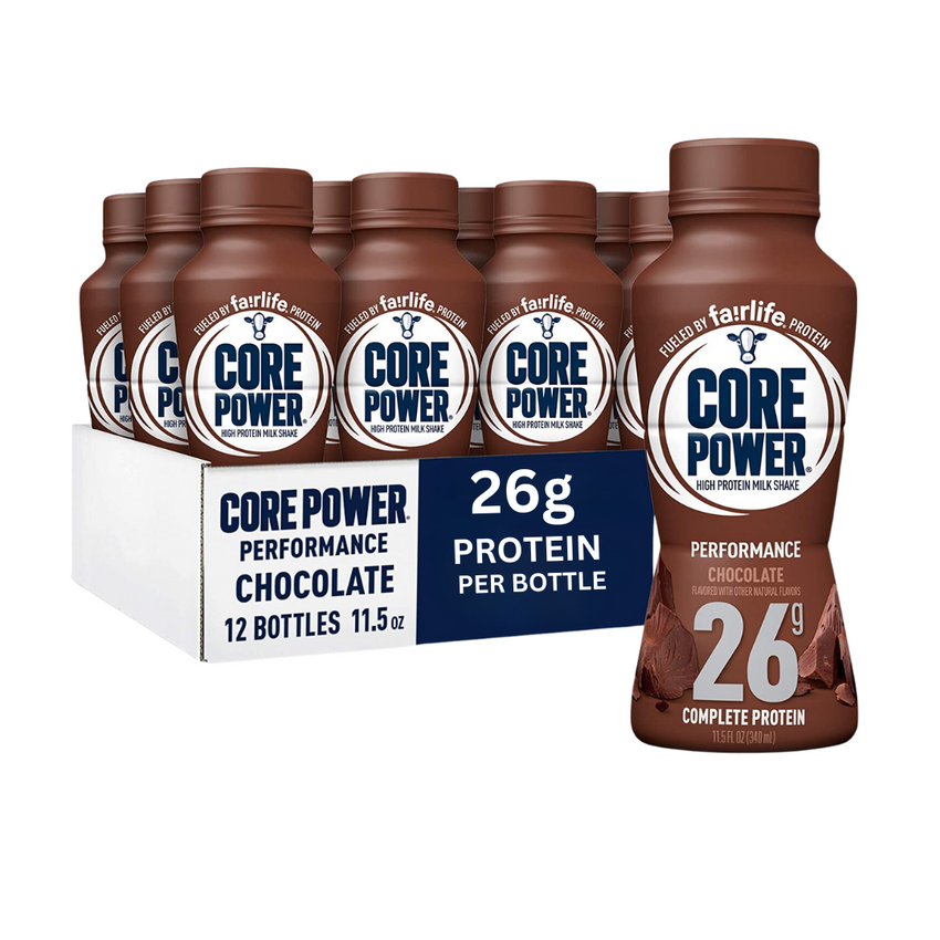 Core Power Chocolate - Fairlife 26g High Protein Shake (12 pack)