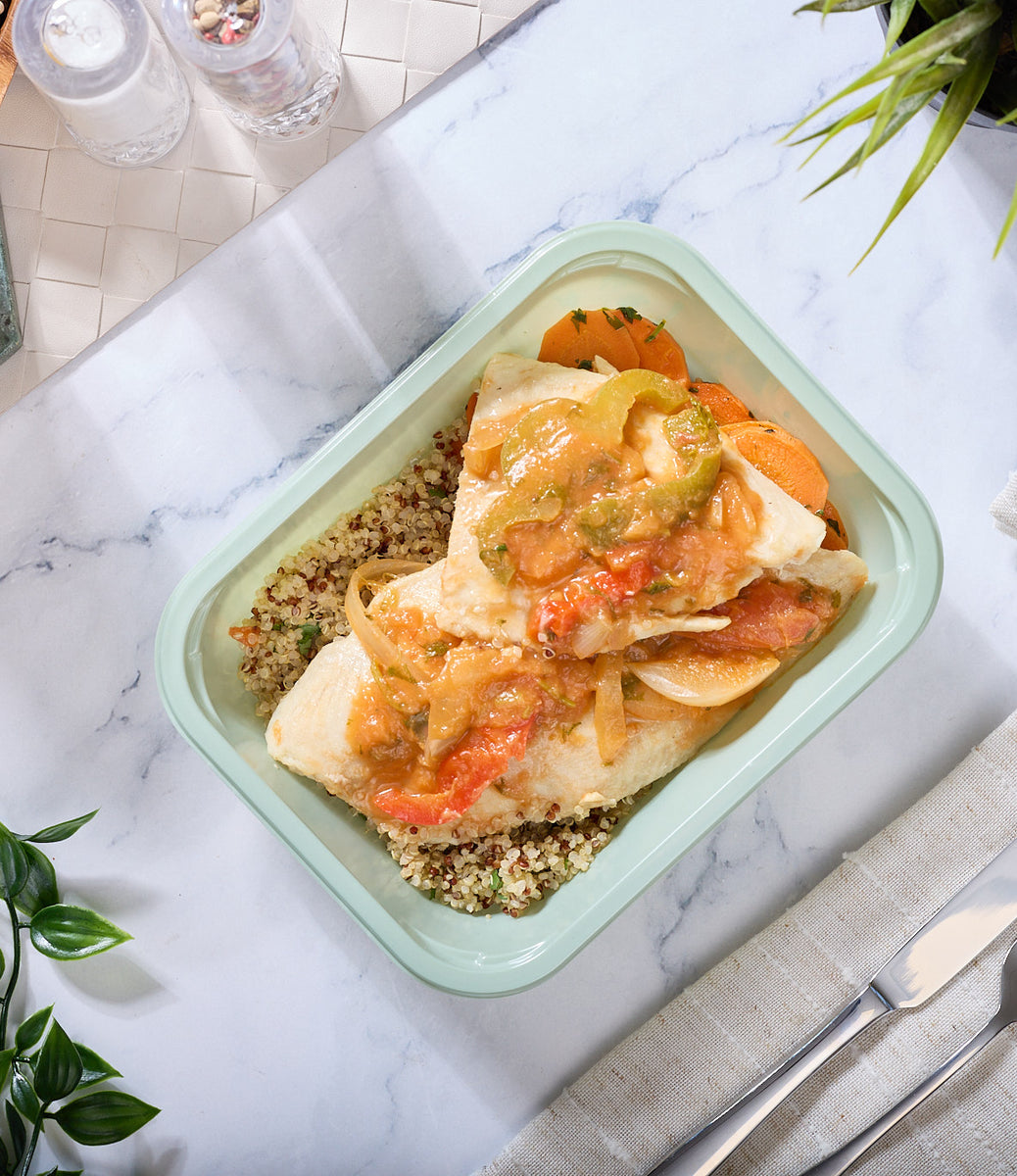 2025 - GLP1 Meal Box - Fish #2 - Tropical Coconut Sauce Tilapia - photo0