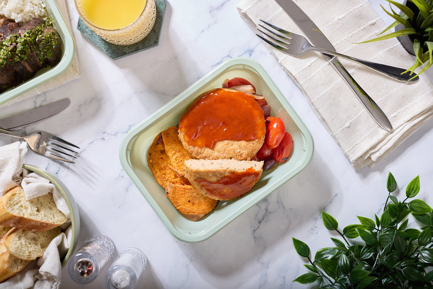 2025 - Pro Athlete Meal Box - Ground Turkey - Smoked BBQ Turkey Burger - photo1