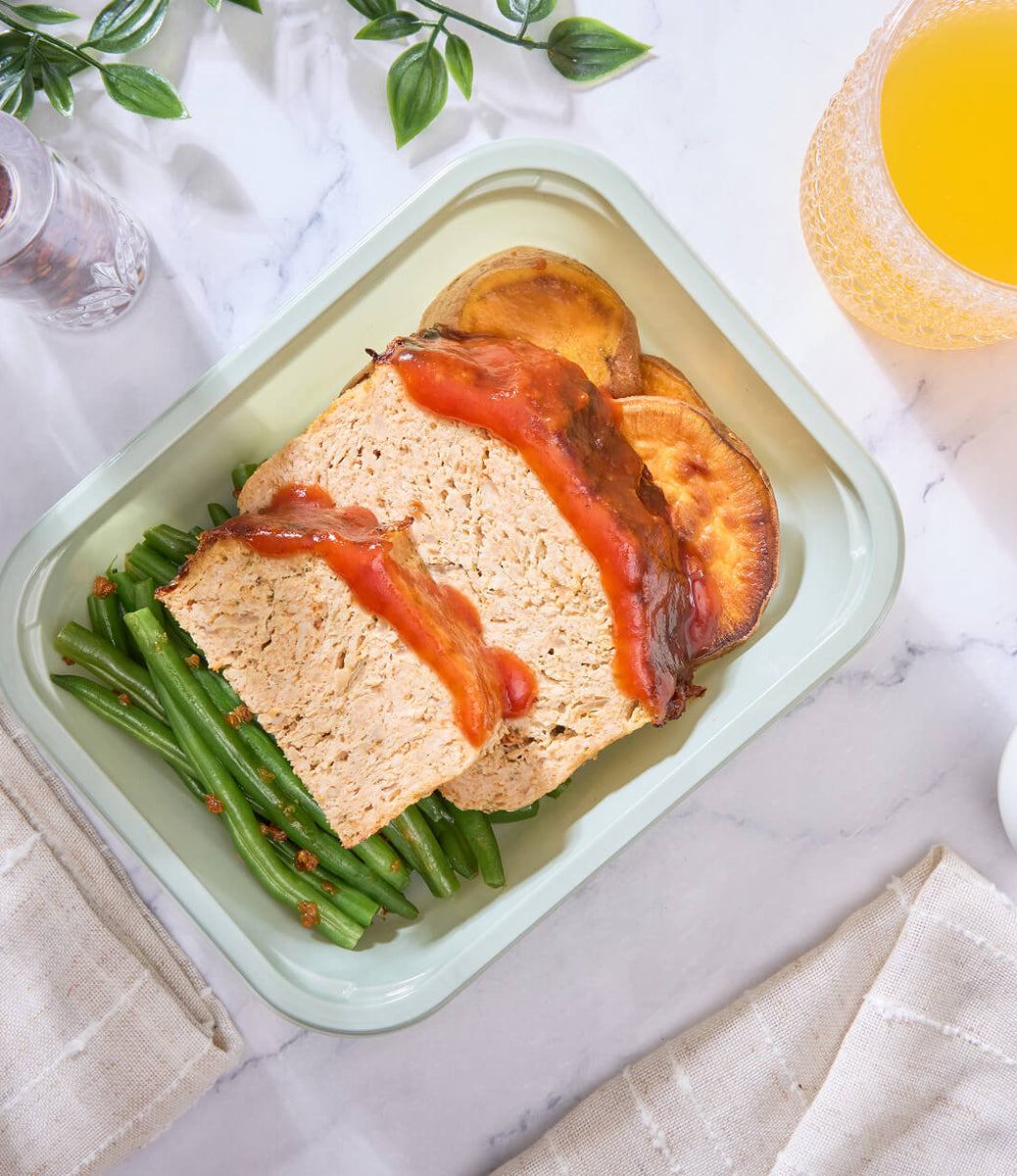 2025 - Pro Athlete Meal Box - Ground Turkey - Southern-Style Turkey Meatloaf - photo0