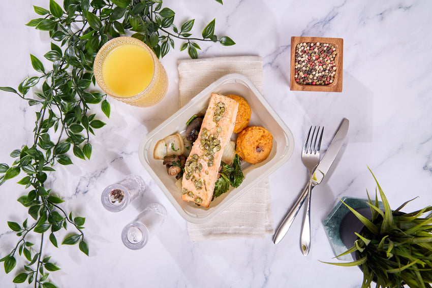 2025 - Power Meal Box - Fish #1 - Lemon Capers Salmon - photo0