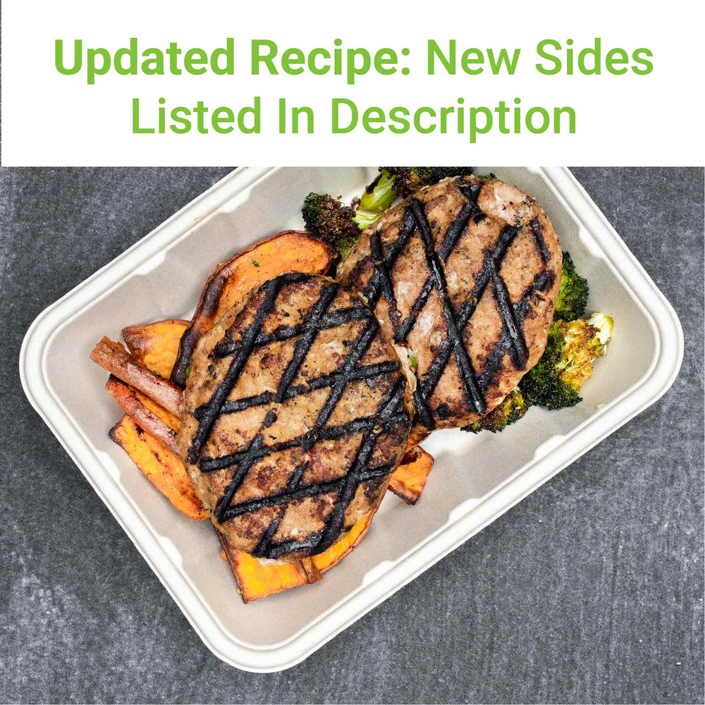 Clean Bulking Meal Box - Ground Turkey #1 - Cajun Turkey Burger - photo0