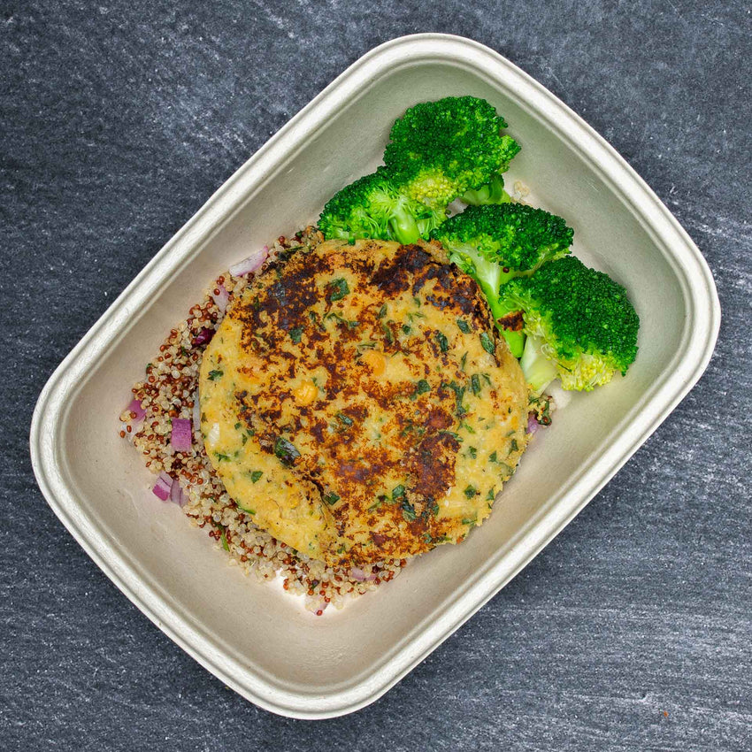 Vegan Meal Box - Vegan #4 - Falafel Burger - photo0