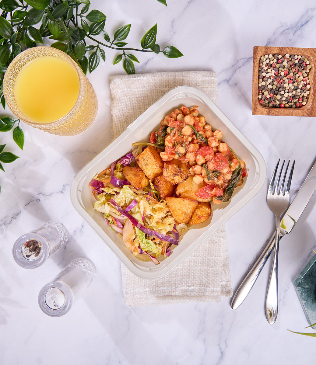 2025 - Power Meal Box - Vegan #2 - Tomato Basil Chickpea and Spinach - photo0