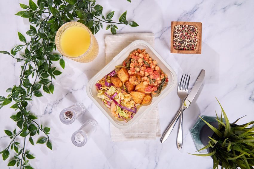2025 - Power Meal Box - Vegan #2 - Tomato Basil Chickpea and Spinach - photo0