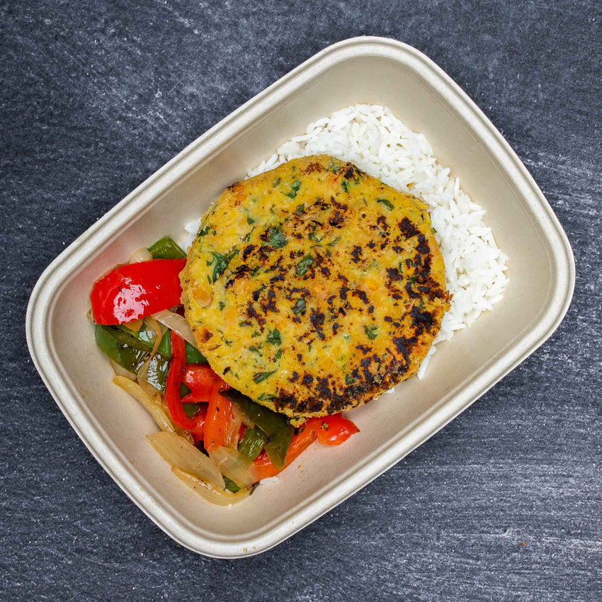 Vegan Meal Box - Vegan #1 - Falafel Burger - photo0