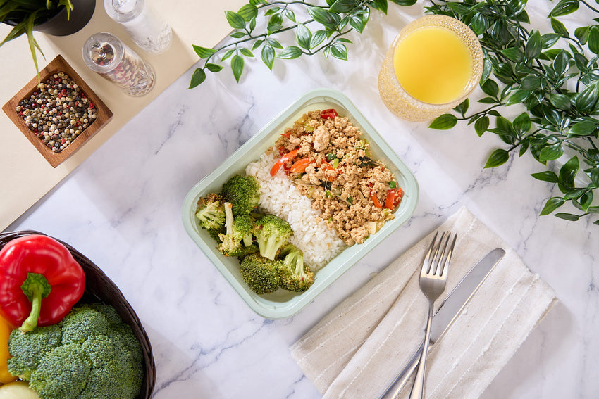 2025 - Power Meal Box - Ground Chicken - Thai Pad Krapow - photo0