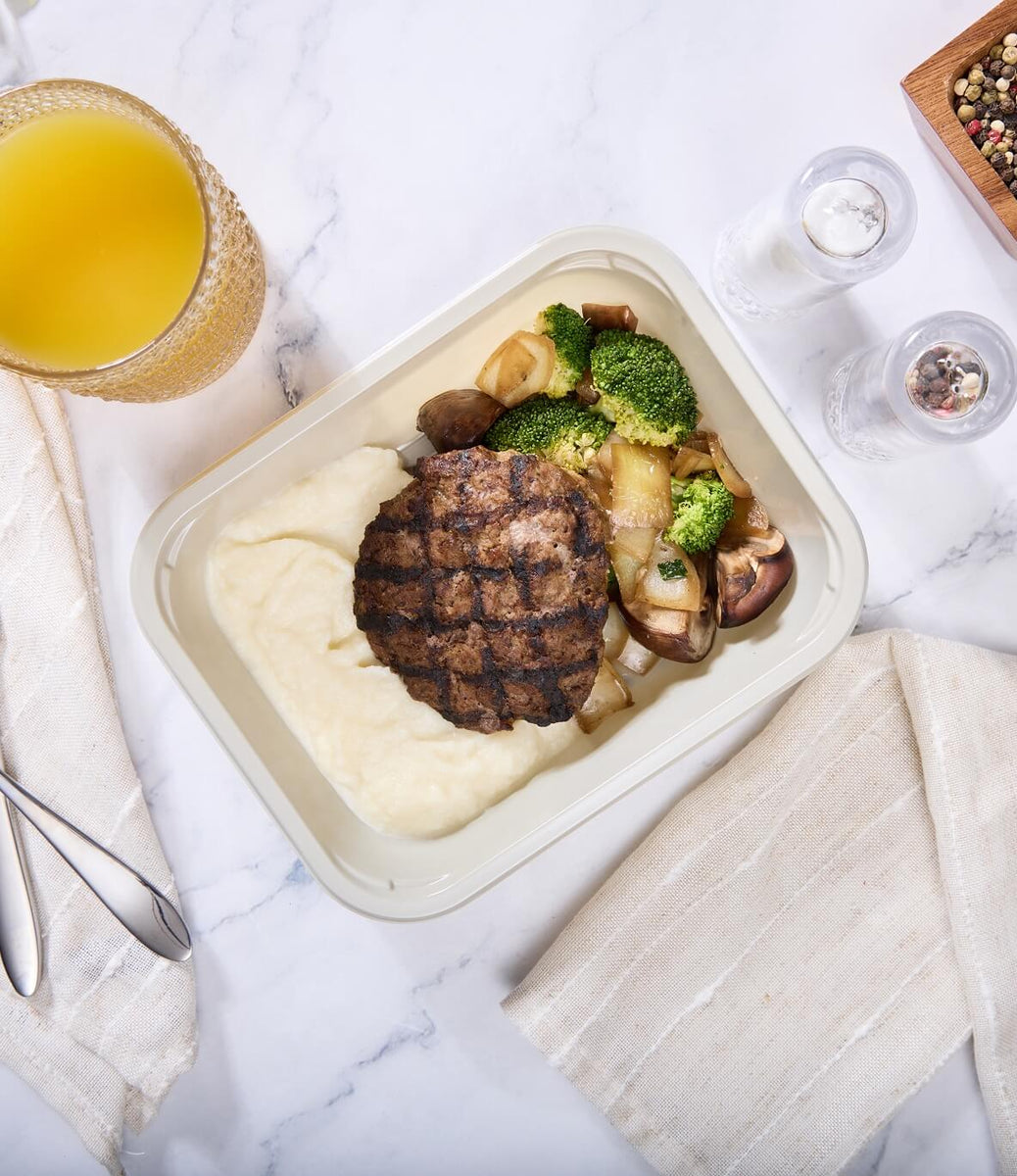 2025 - Low Carb Meal Box - Ground Beef - Kibbeh Burger - photo0