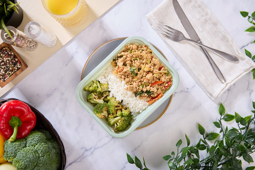 2025 - Pro Athlete Meal Box - Ground Chicken - Thai Pad Krapow - photo0