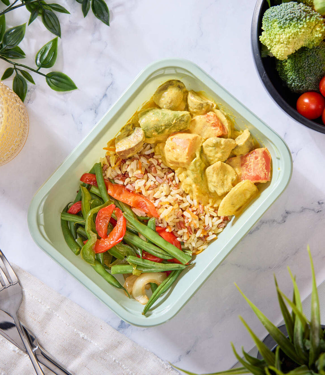 2025 - Power Meal Box - Vegan #2 - Thai Mushroom Curry - photo0