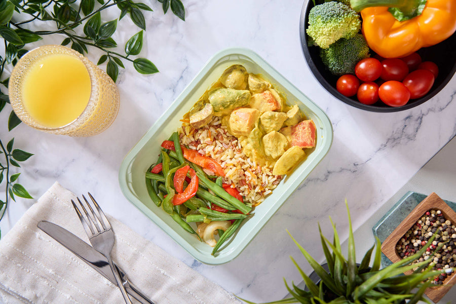 2025 - Power Meal Box - Vegan #2 - Thai Mushroom Curry - photo0