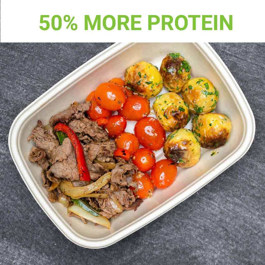 Pro Athlete Meal Box - Steak #1 - Philly Beef - photo0