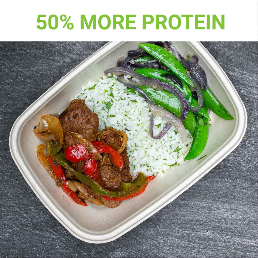 Pro Athlete Meal Box - Steak #1 - Fajita Beef - photo0