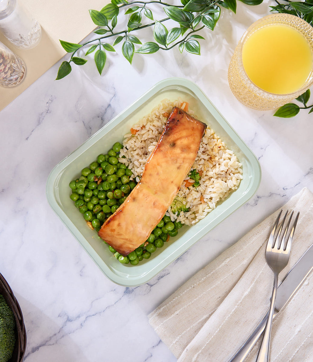 2025 - Power Meal Box - Fish #1 - Maple Dijon Glazed Salmon - photo0