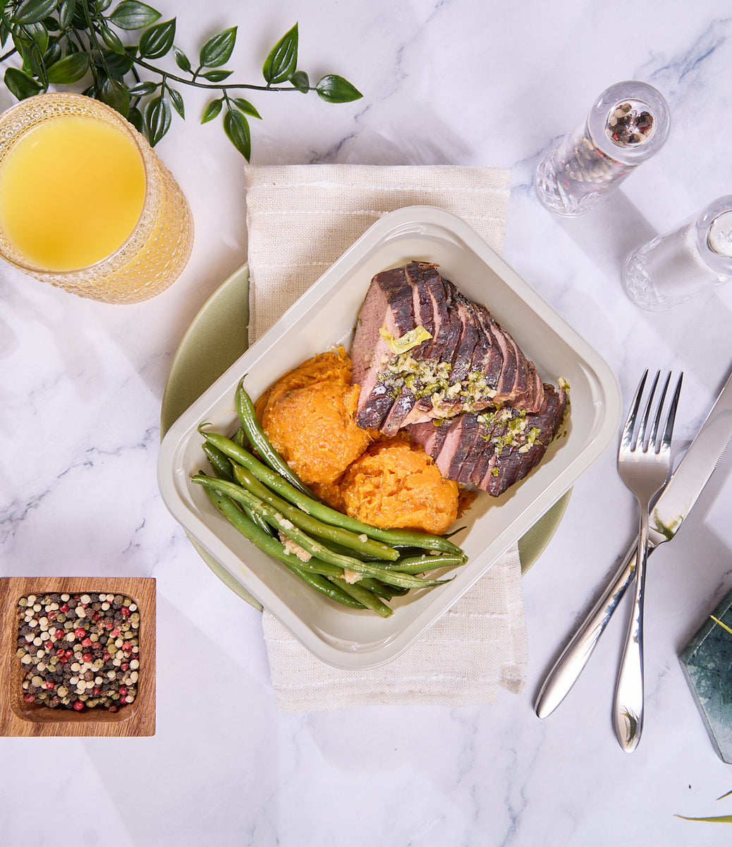 2025 - Pro Athlete Meal Box - Steak #1 - Garlic and Herbs Roast Beef - photo0