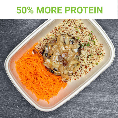 Pro Athlete Meal Box - Ground Beef #1 - Moroccan Burger - photo0