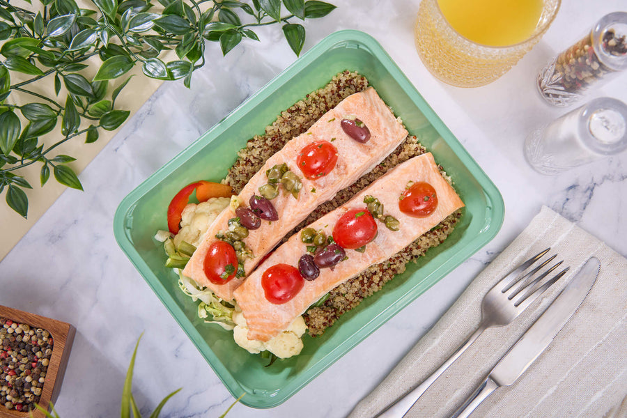 2025 - Clean Bulking Meal Box - Fish #1 - Amalfitana Salmon - photo0