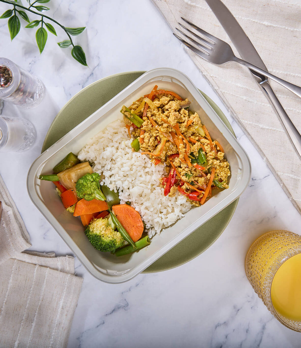 2025 - Power Meal Box - Ground Chicken - Orange Ground Chicken & Veggies - photo0