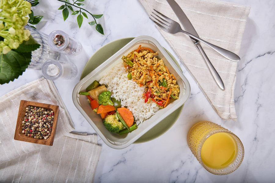 2025 - Power Meal Box - Ground Chicken - Orange Ground Chicken & Veggies - photo0