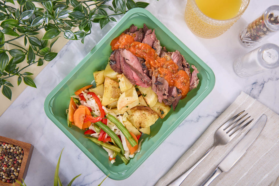 2025 - Clean Bulking Meal Box - Steak #1 - Carne Asada - photo0