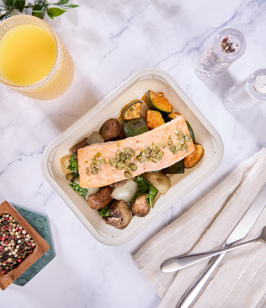 2025 - Low Carb Meal Box - Fish #1 - Lemon Capers Salmon - photo0