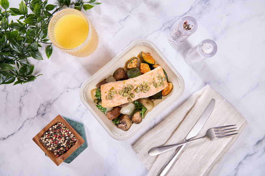 2025 - Low Carb Meal Box - Fish #1 - Lemon Capers Salmon - photo0