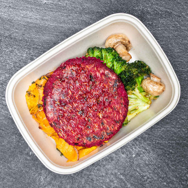 Vegan Meal Box  - Vegan #7 - Beet Burguer - photo0