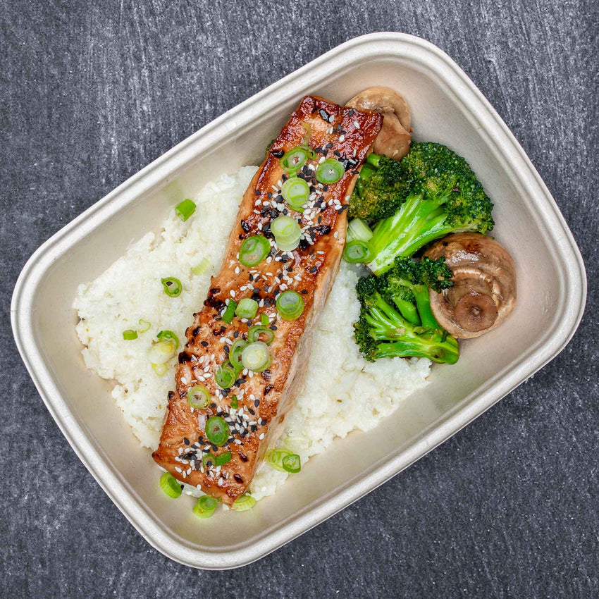 Low Carb Meal Box - Fish #2 - Teriyaki Salmon - photo1