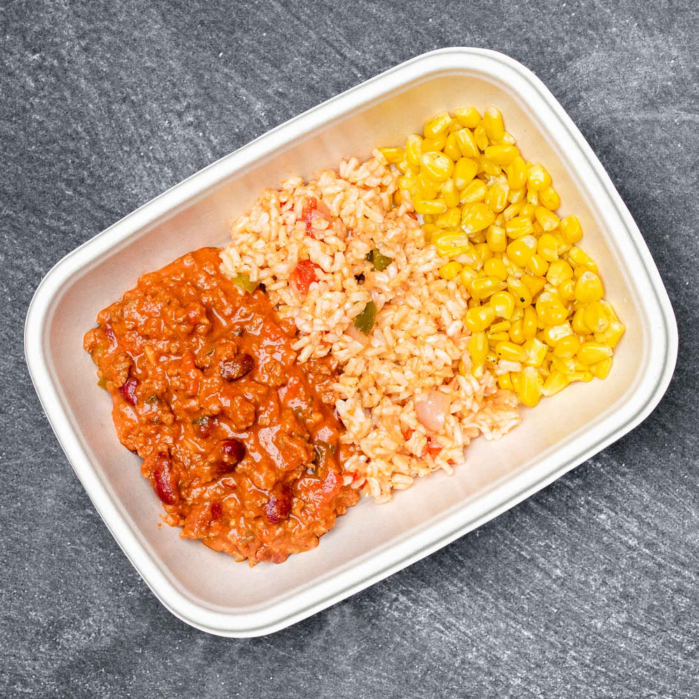 Power Meal Box - Ground Beef #1 - Chilli Beef - photo0