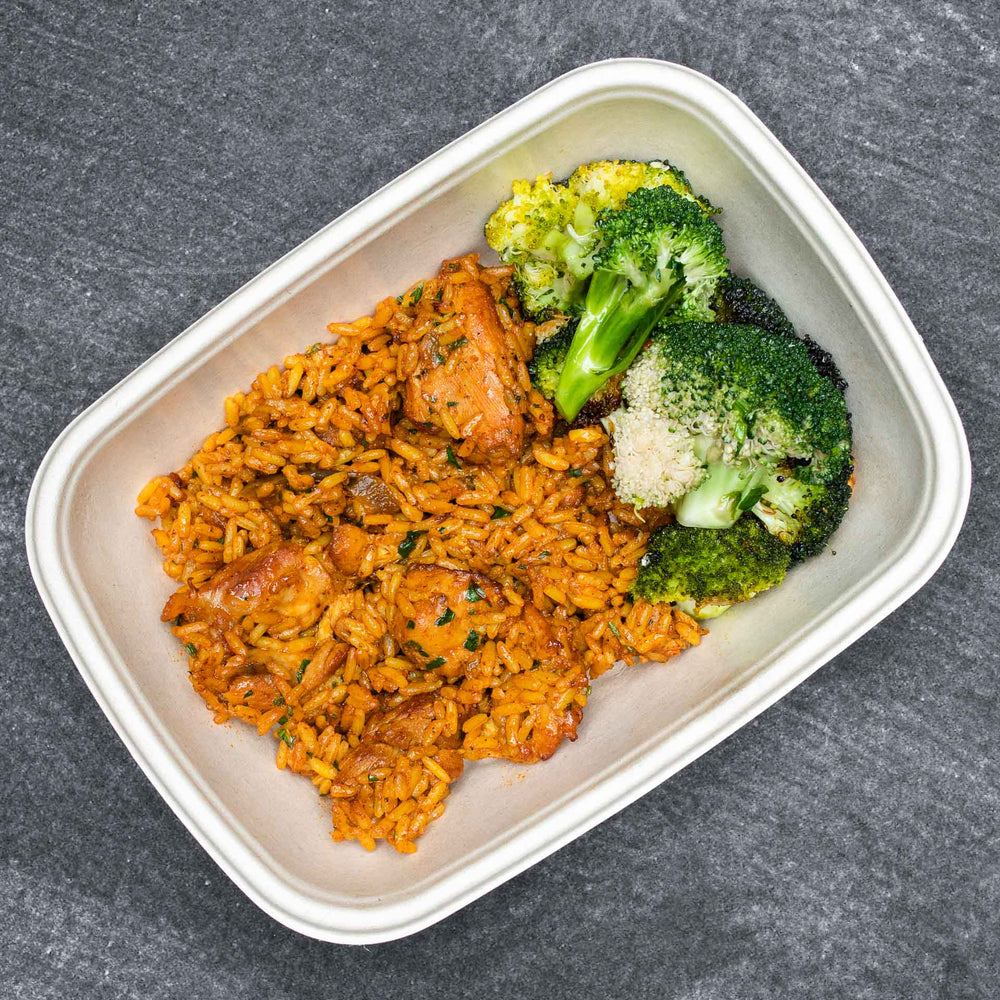 Lean Muscle Meal Box - Chicken Thigh #2 - Chicken Paella - photo0