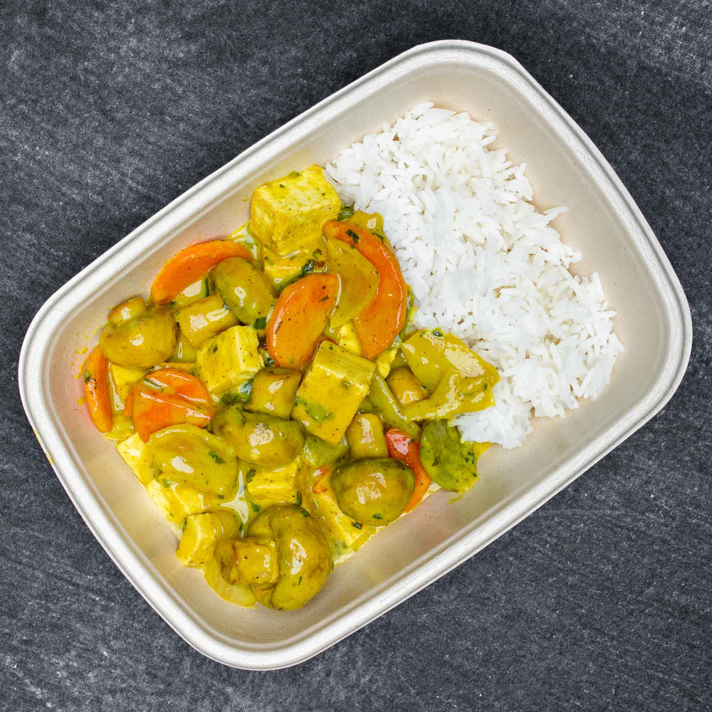 Power Meal Box - Vegan #2 - Vegan Mushroom Curry - photo0
