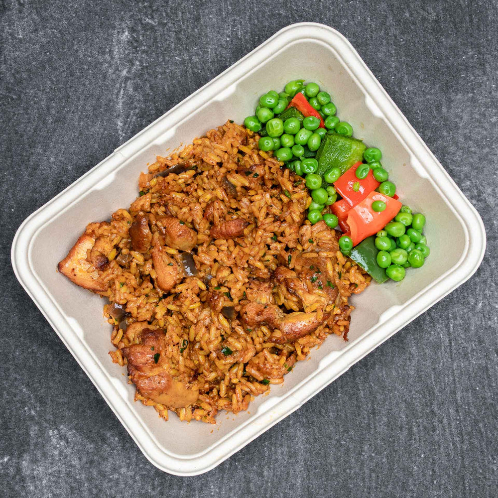 Clean Bulking Meal Box - Chicken Thigh #2 - Chicken Paella - photo0