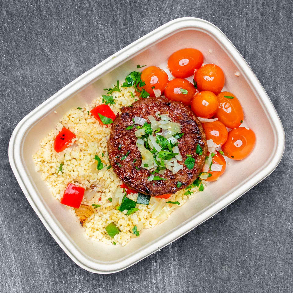 Power Meal Box - Vegan #1 - Middle Eastern Burger - photo0