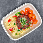 Vegan Meal Box - Vegan #1 - Middle Eastern Burger - photo0