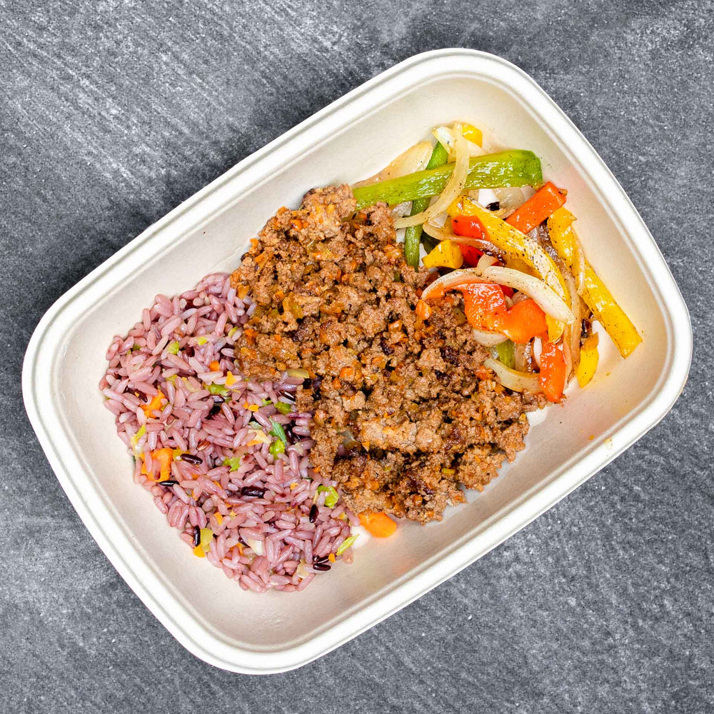 Power Meal Box - Ground Beef #1 - Asian Spicy Ground Beef - photo0