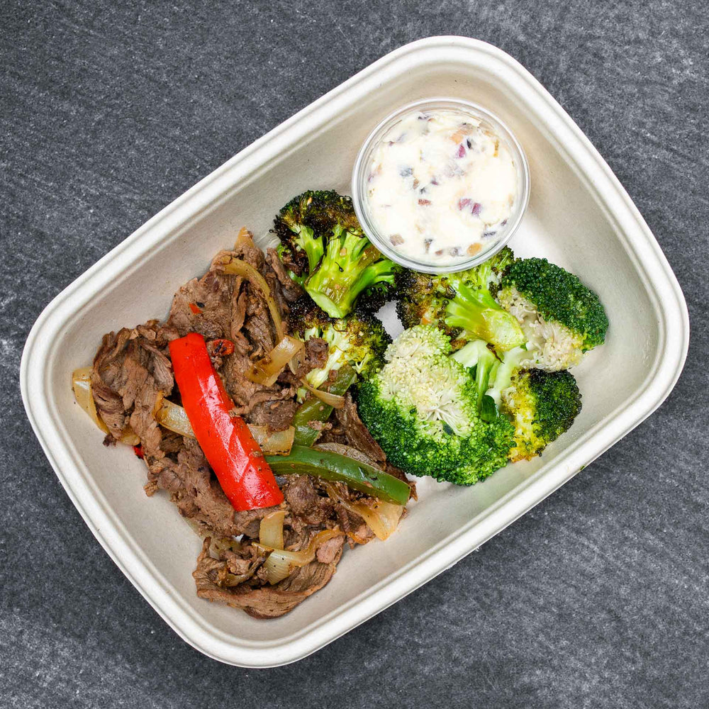 Keto Meal Box - Steak #1 - Philly Beef - photo0