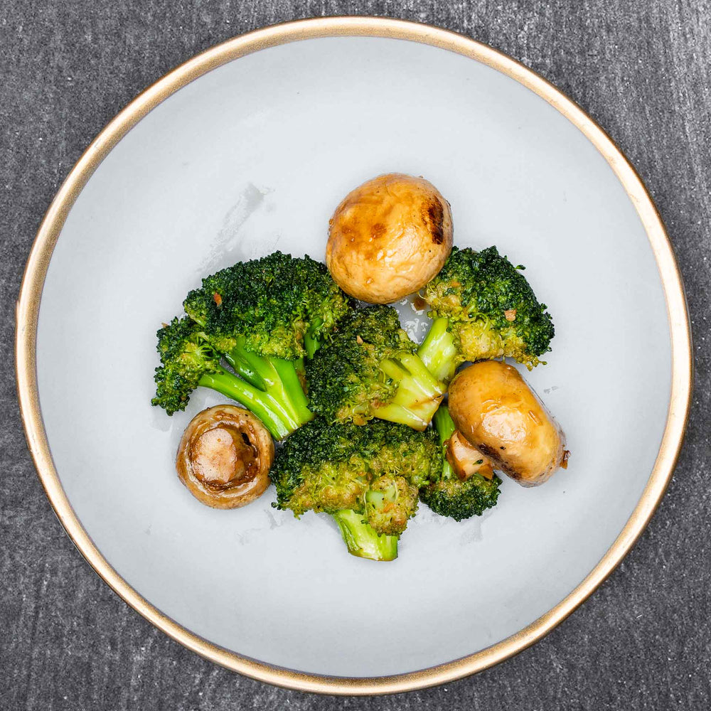 Custom - Broccoli and Mushrooms - photo0