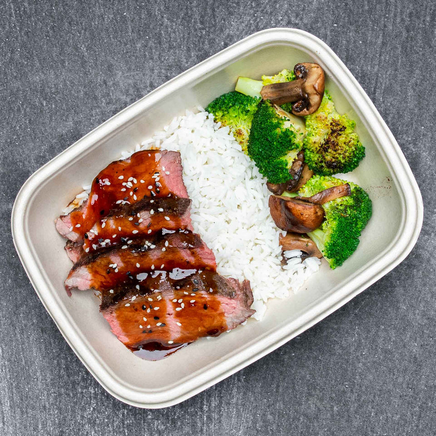 Power Meal Box - Steak #1 - Teriyaki Beef - photo0