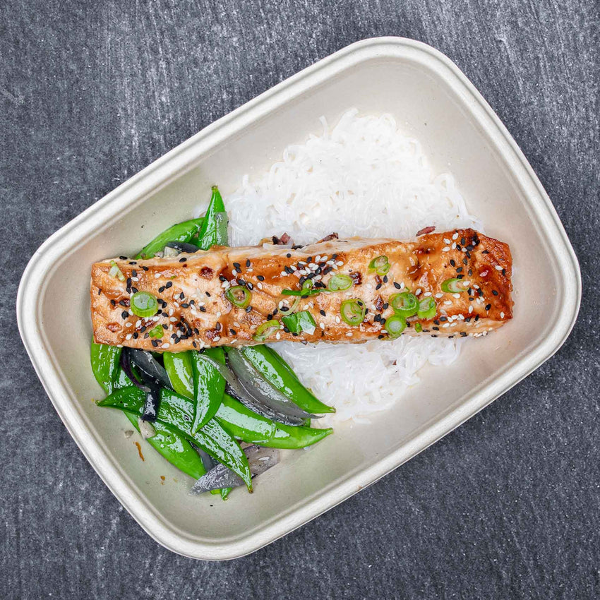 Low Carb Meal Box - Fish #1 - Teriyaki Salmon - photo0